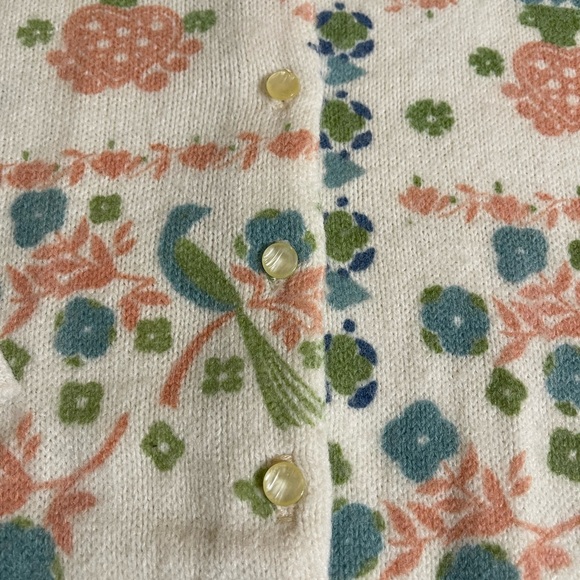 Vintage Bobbie Brooks Women’s Patterned Cardigan | XSmall or Small - Picture 10 of 16